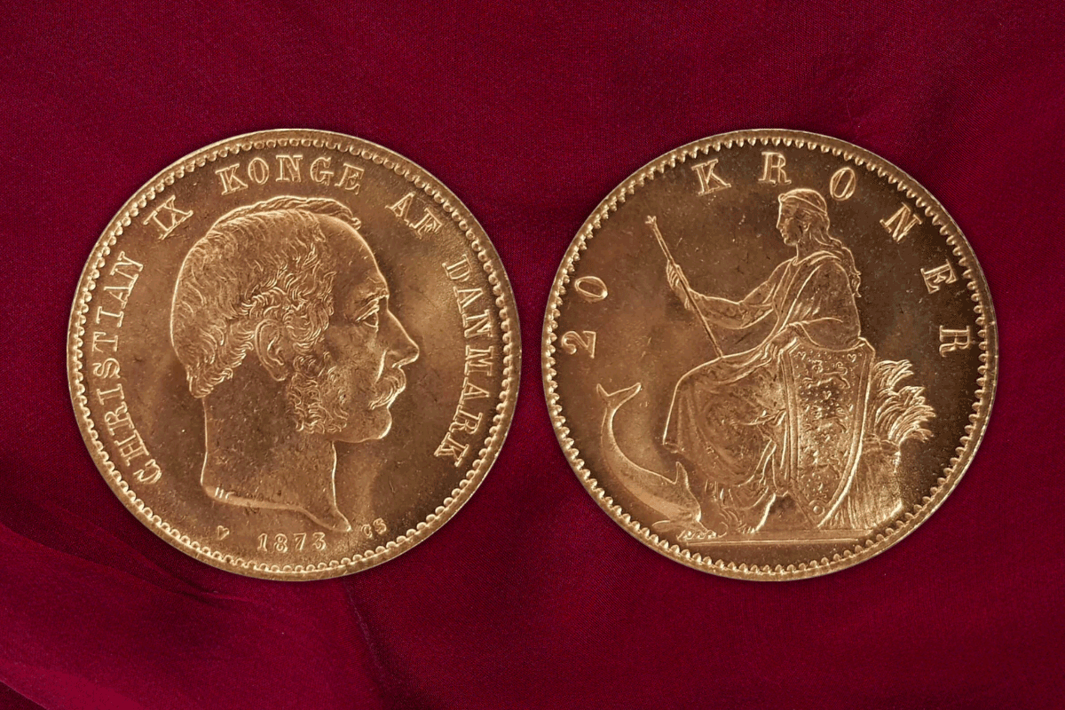 Christian IX Gold 20 Kroners