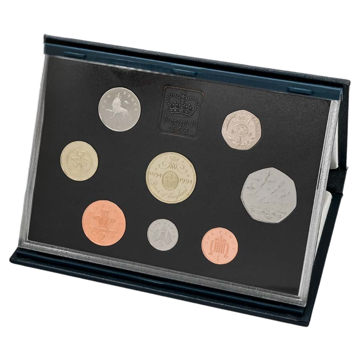 Royal Mint Proof Sets are available in several versions. They are generally year sets of UK coins, although the coins included may vary between versions.
