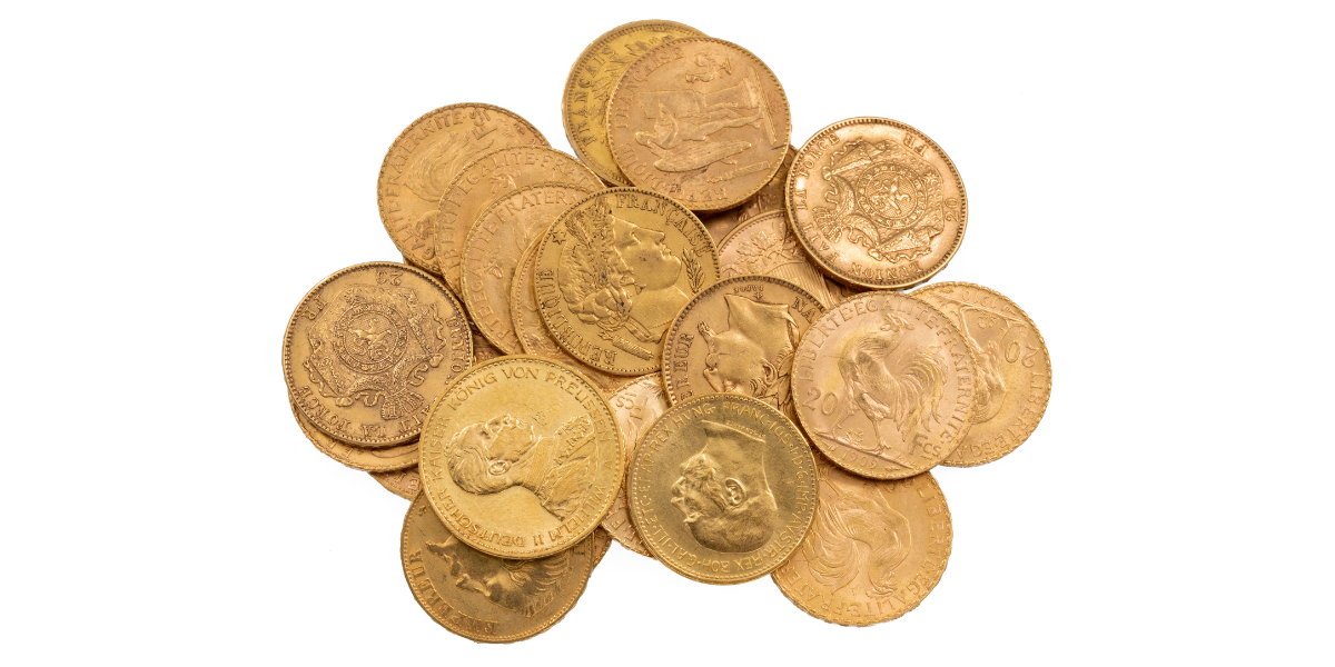 We buy all kinds of gold bullion coins from around the world, plus proof coins and collector's sets from world mints.