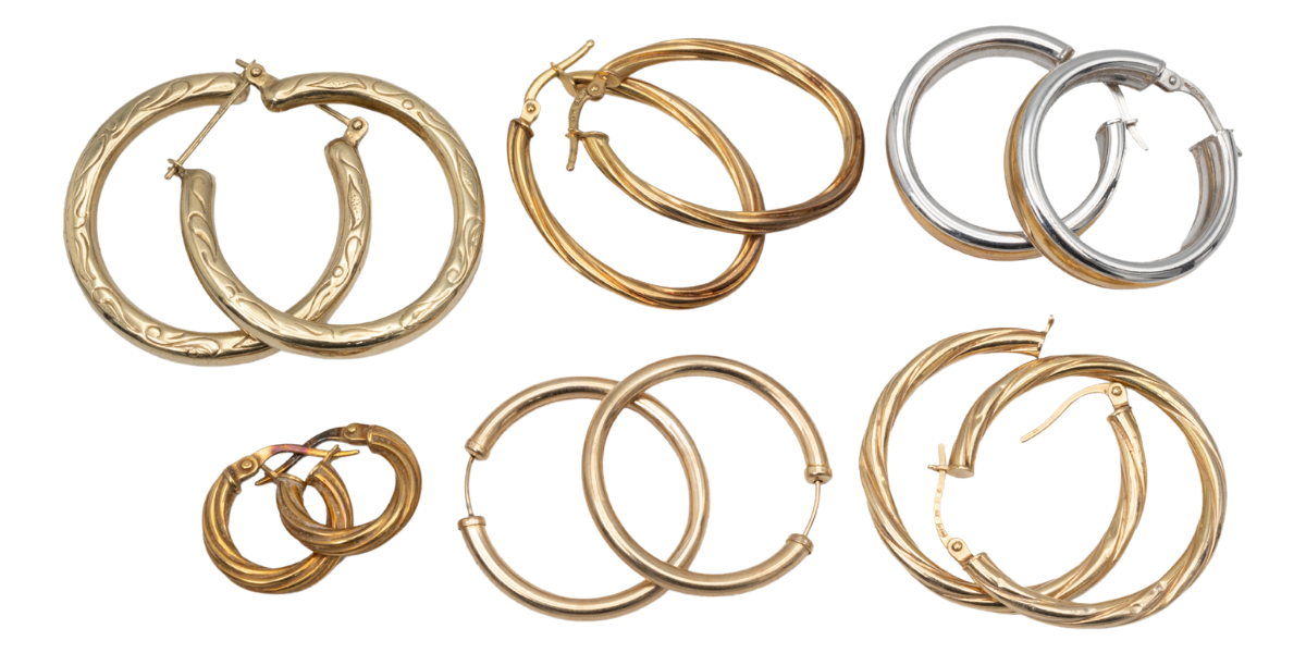 Sell Scrap Jewellery Broken Earrings Rings Chains With MJ Hughes Coins Even single earrings and broken gold jewellery can be worth more than you think.