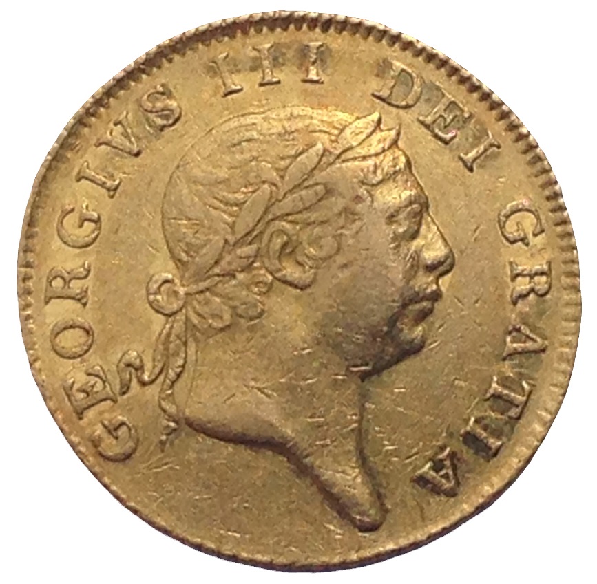 1813 george iii gold military guinea obverse.jpg