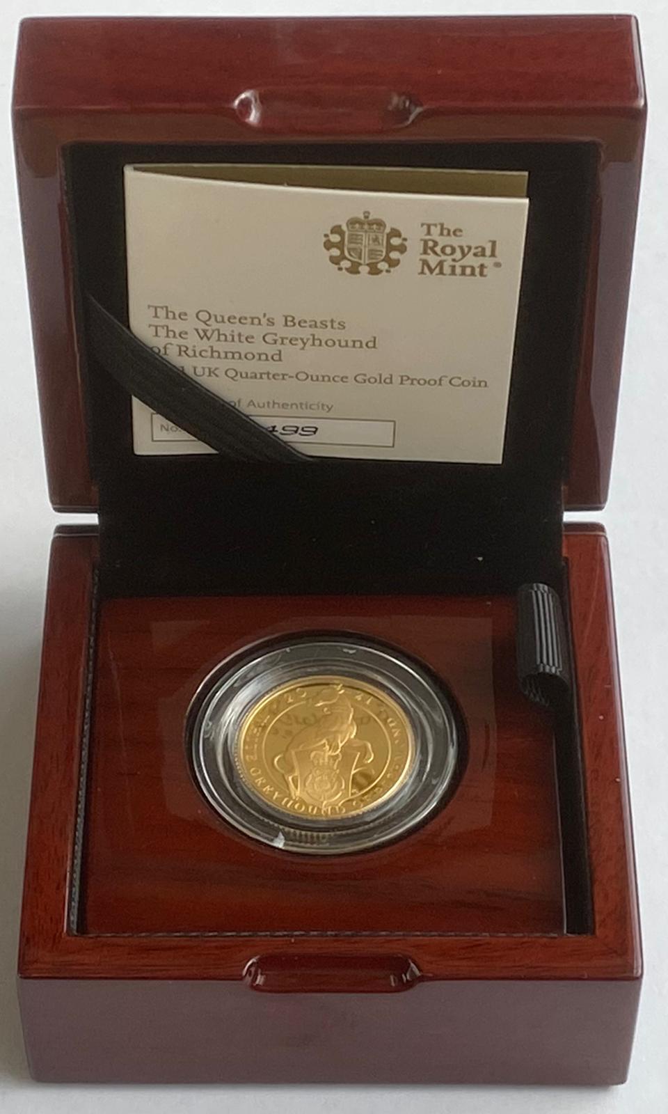 2021 queens beasts greyhound gold proof quarter ounce.jpg