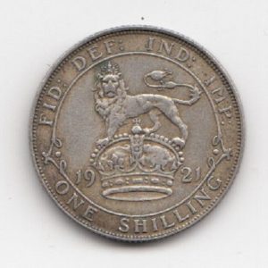 1921 King George V Shilling