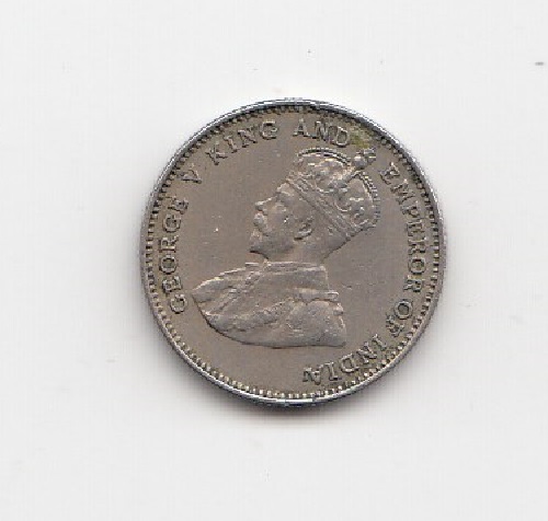 1935 Hong Kong 10 Cent Obverse