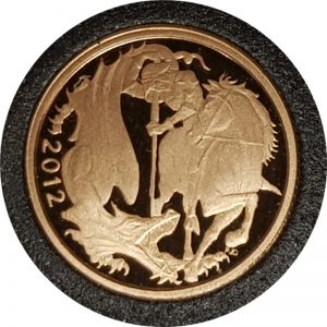 2012 Gold Proof Quarter-Sovereign