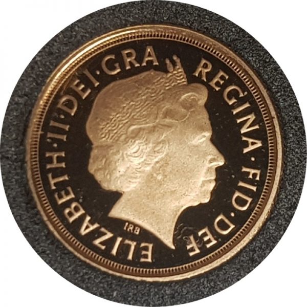 2013 Gold Proof Quarter-Sovereign