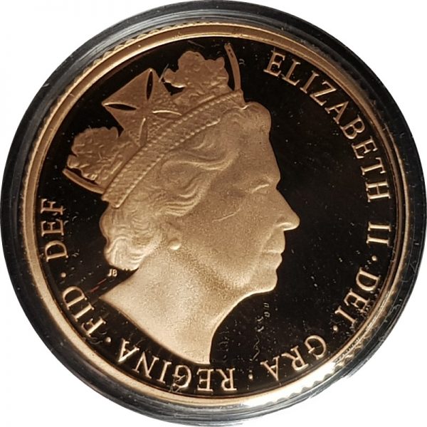 2016 Gold Proof Half-Sovereign
