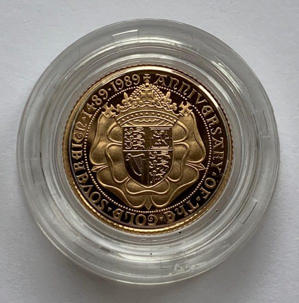 1989 Gold Proof Half Sovereign