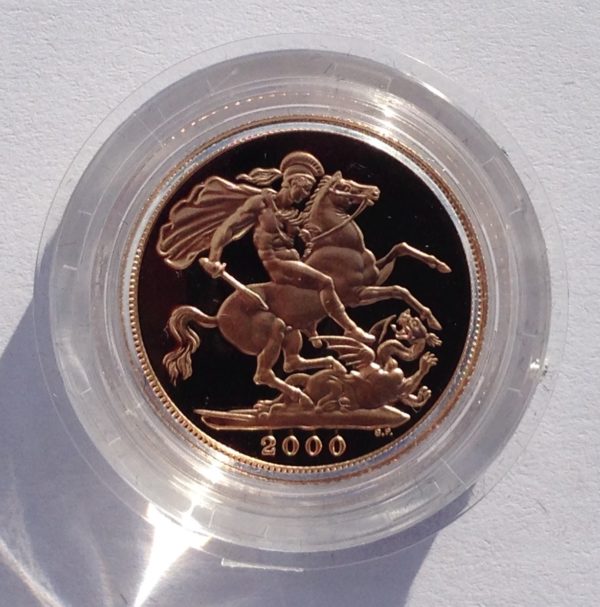 2000 Gold Proof Sovereign