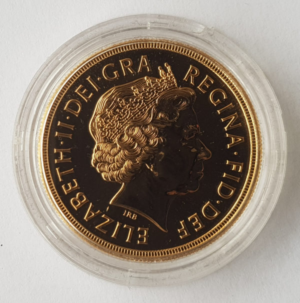 2007 Brilliant Uncirculated Gold Five Pounds