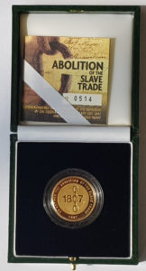 2007 Slavery Gold Proof Two Pounds