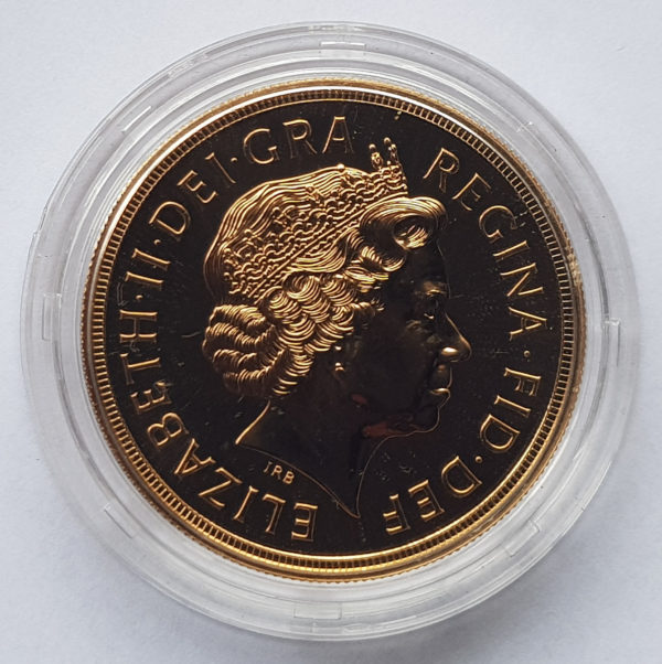 2004 Brilliant Uncirculated Gold Five Pounds