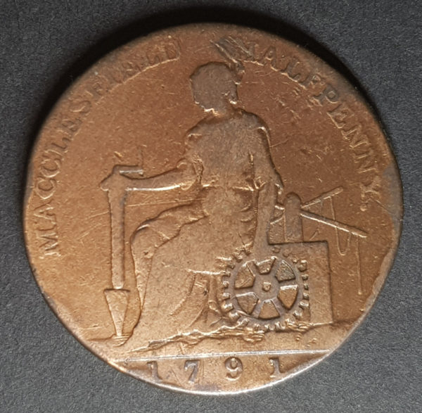 1791 Half Penny Token