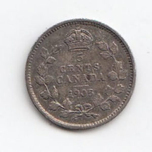 1905 Canada Five Cents