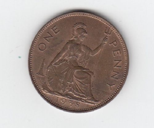 1938 King George VI Penny