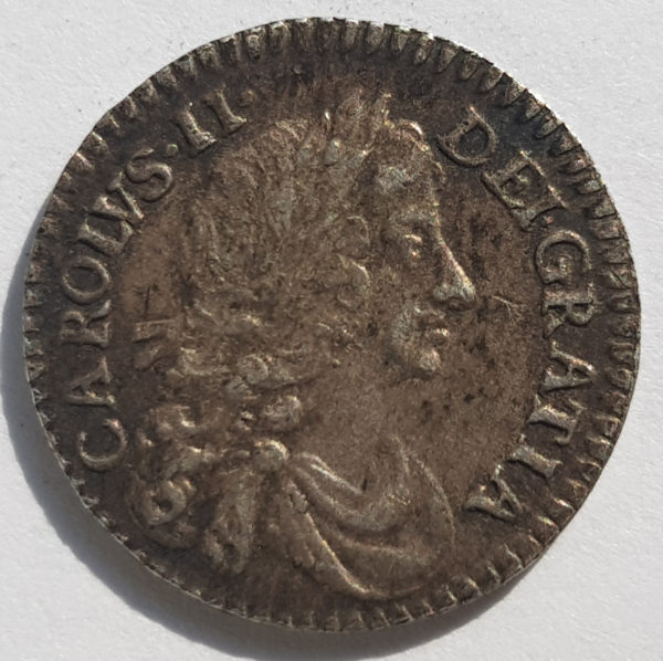 1673 King George II Silver Maundy 2d