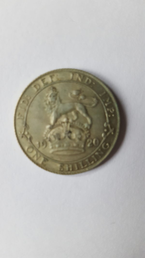1920 King George V Silver Shilling