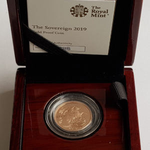 2019 Gold Proof Sovereign