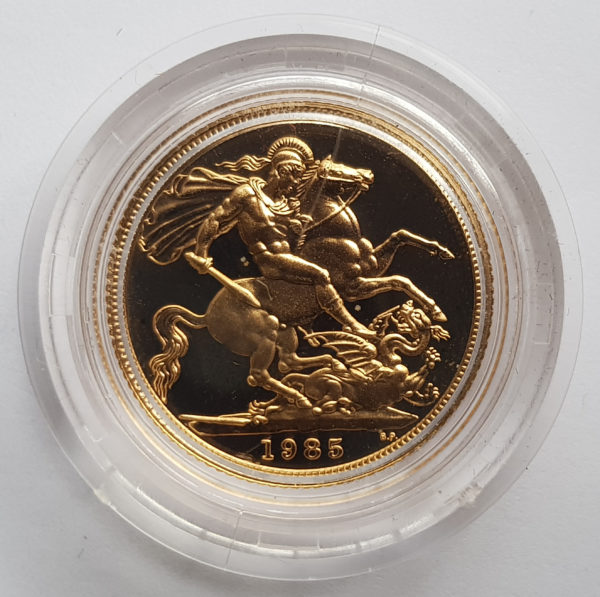 1985 Gold Proof Sovereign 1