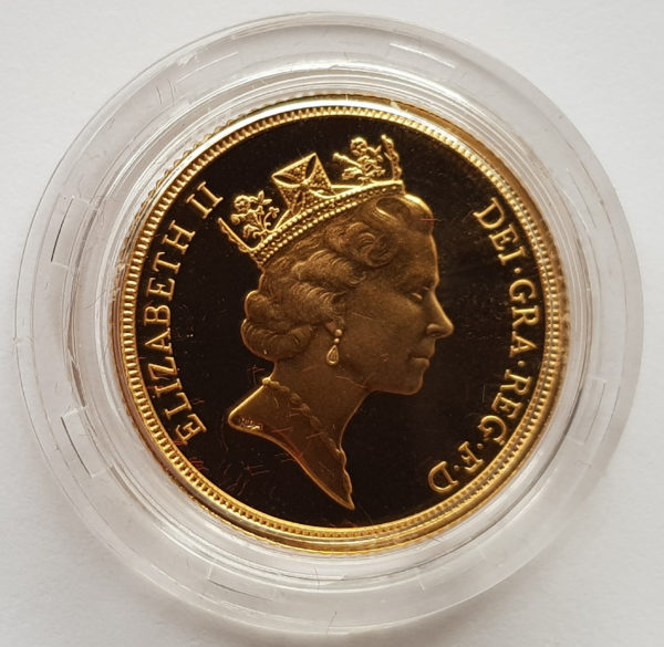 1988 Gold Proof Sovereign 2