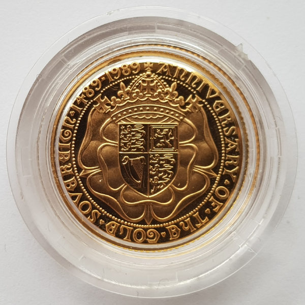 1989 Gold Proof Sovereign 1