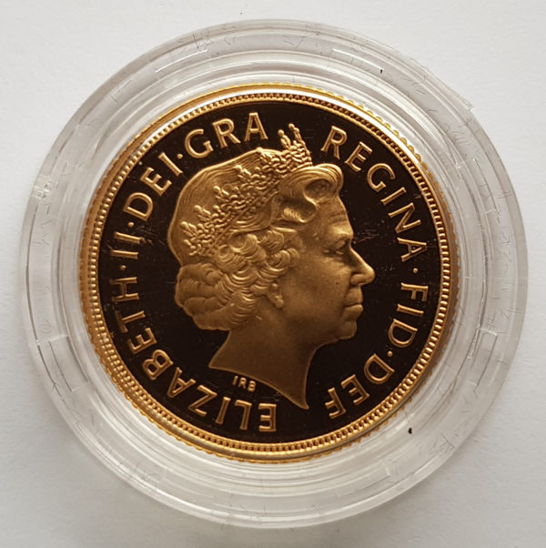 2003 Gold Proof Sovereign 2