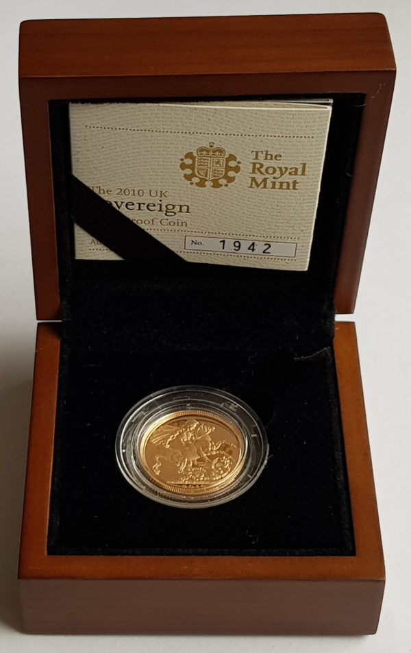 2010 Gold Proof Sovereign