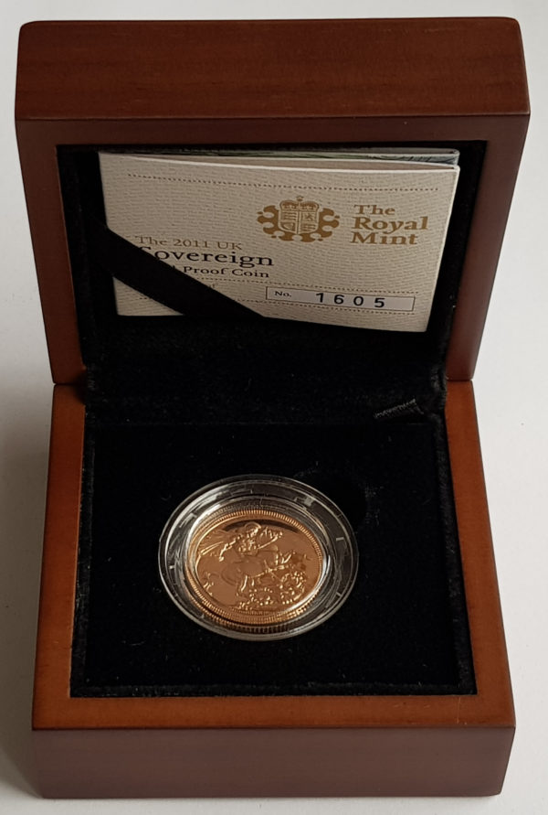 2011 Gold Proof Sovereign