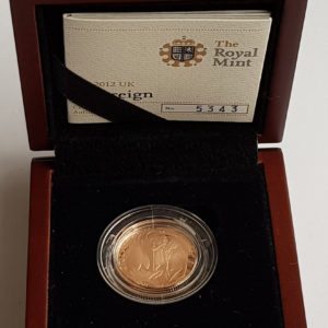 2012 Gold Proof Sovereign