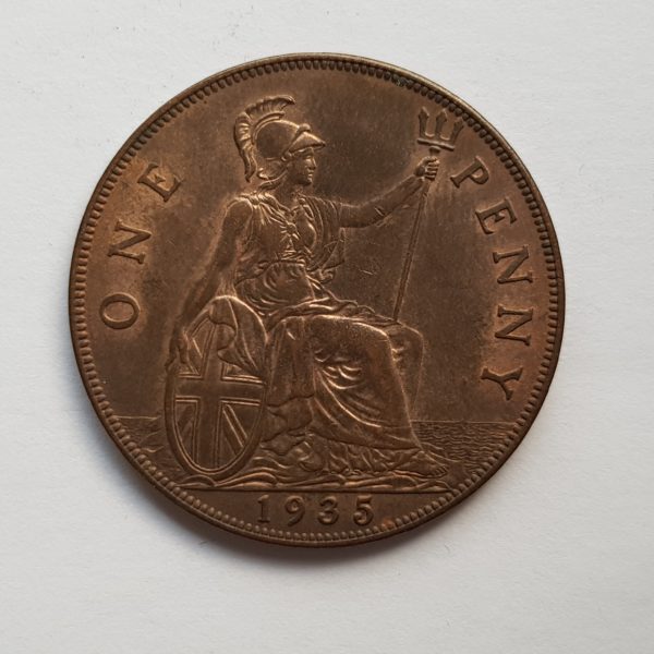 1935 King George V Penny
