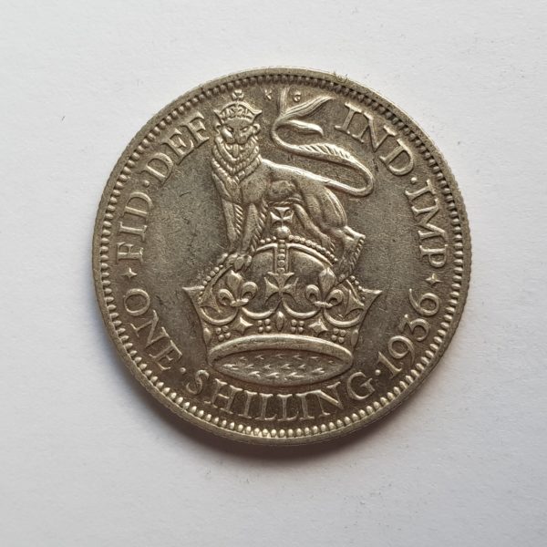 1936 King George V Silver Shilling