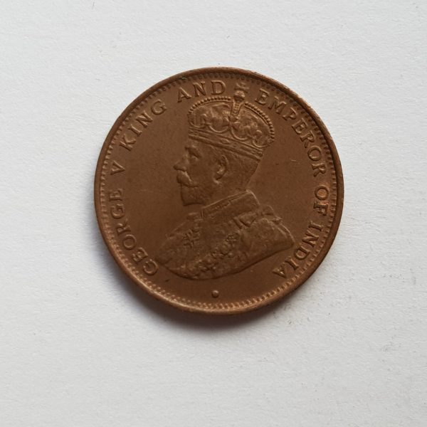 1926 Ceylon Half Cent
