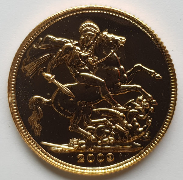 2009 Queen Elizabeth II Gold Uncirculated Sovereign