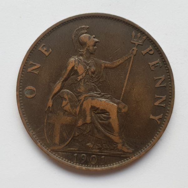 1901 Queen Victoria Penny