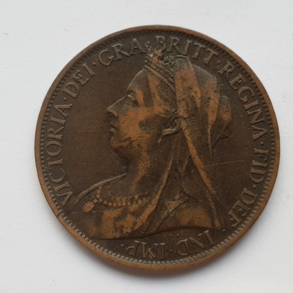 1901 Queen Victoria Penny