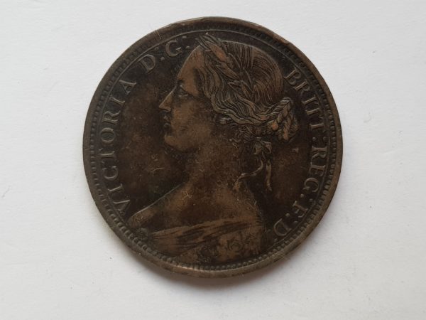 1862 Queen Victoria One Penny