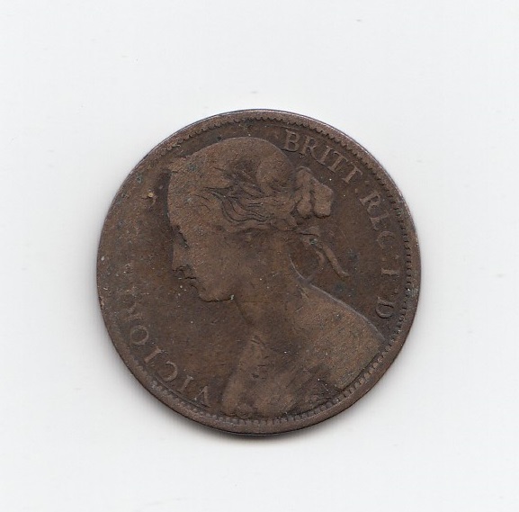 1861 Queen Victoria Penny