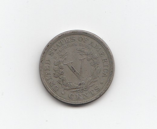 1893 United States Five Cents