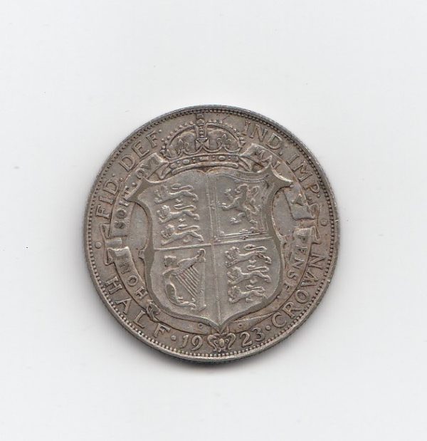 1923 King George V Silver Half Crown