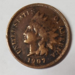 1907 United States One Cent