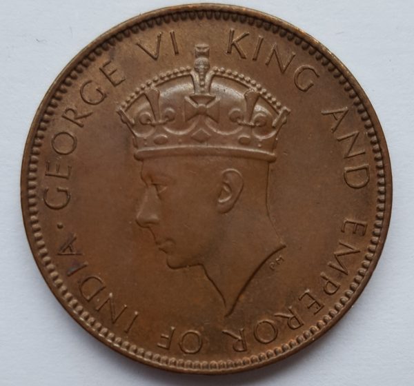 1942 Ceylon One Cent