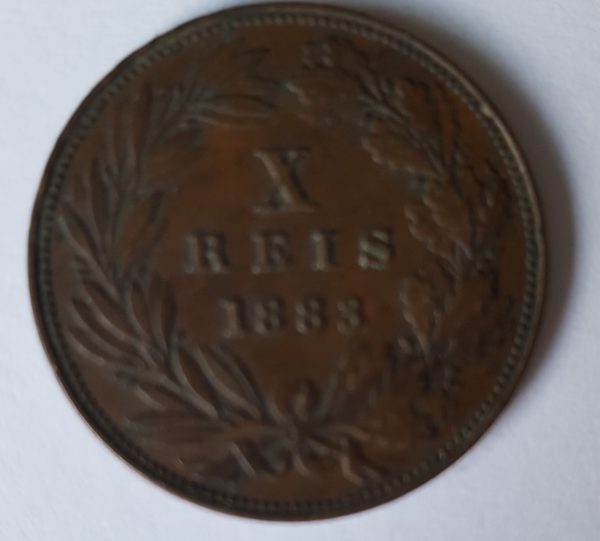 1883 Portugal 10 Reis