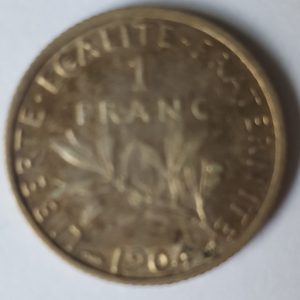 1904 France One Franc
