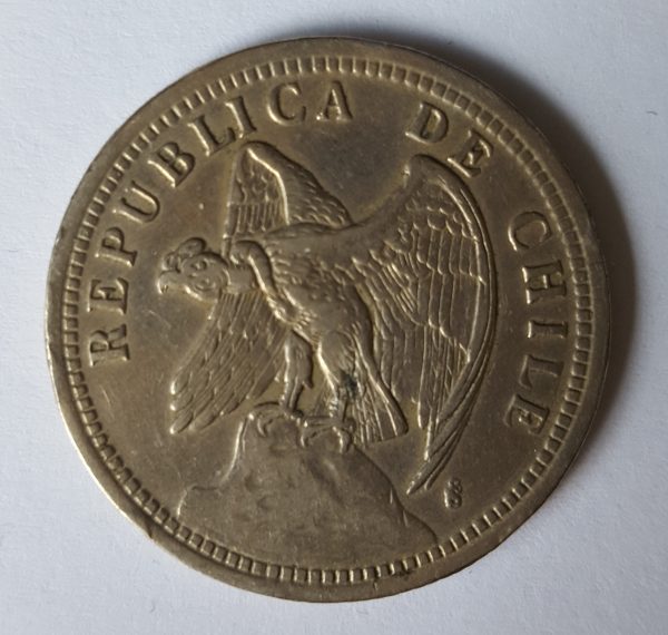 1933 Republic of Chile One Peso