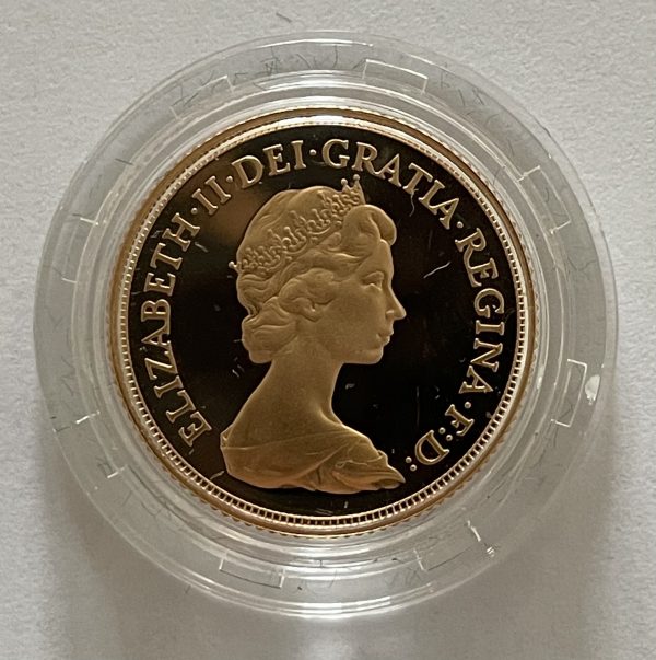 1980 Gold Proof Sovereign