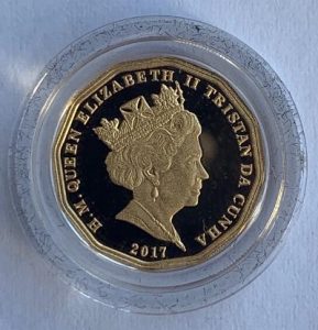 2017 12 Sided Gold Proof Quarter Sovereign