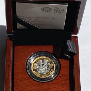 2017 Nations of the Crown Platinum Proof One Pound Piece
