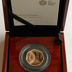 2020 Rosalind Franklin Gold Proof Fifty Pence