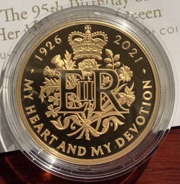 2021 Queen’s 95th Birthday Gold Proof Two Ounce £200