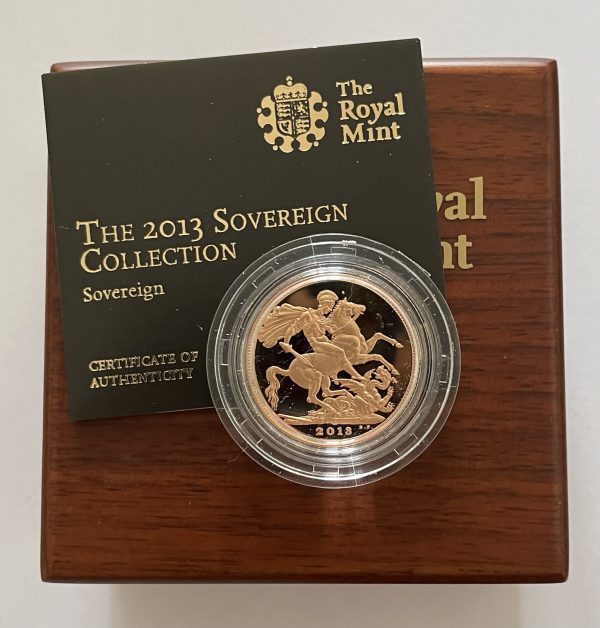 2013 Gold Proof Sovereign